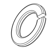 WASHER M12 SPLIT SS G304
