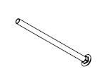 CUP BOLT M10x18 HDG