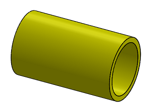 Heatshrink ID6mm L1cm Yellow PO