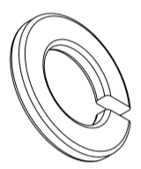 WASHER M10 SPLIT SS G304