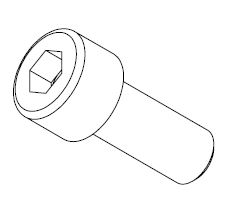 BOLT M8X20 HEX SOCKET HEAD G12.9 XIOD 4