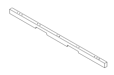 BEAM 4P PRECAST CONCRETE 40 MPa