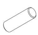 THREADED STUD M16x50 G4.6