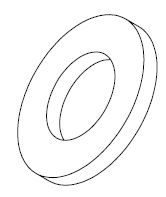 WASHER M12 x 24 - 2.5 FLAT GAL DIN 125A