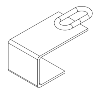 STEEL HOOK PT MILD STEEL