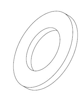 WASHER M20 FLAT HDG
