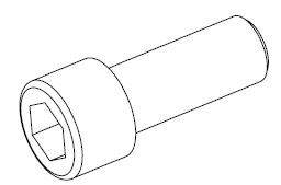BOLT M12x30 HEX SOCKET HEAD G12.9 XIOD 5