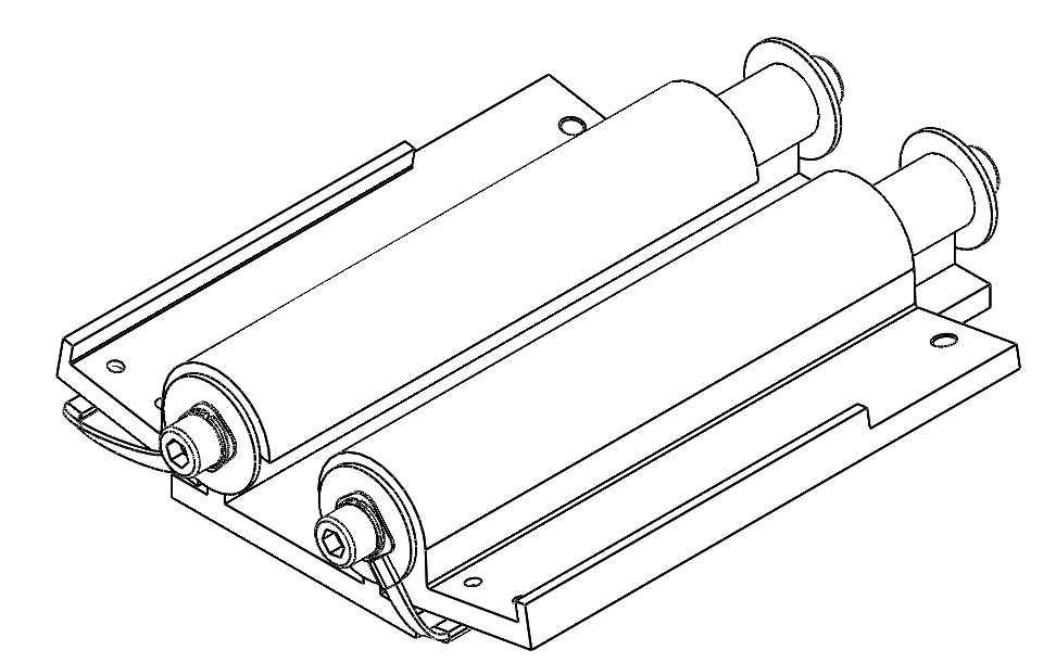 HINGE BOTTOM END FLOAT DOUBLE LEAF