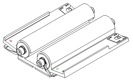 HINGE BOTTOM END DOUBLE LEAF G200
