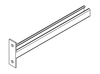 UNISTRUT P2663-470MM BRACKET GAL