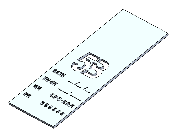 STENCIL BEAM PN000588 CPC-EDN