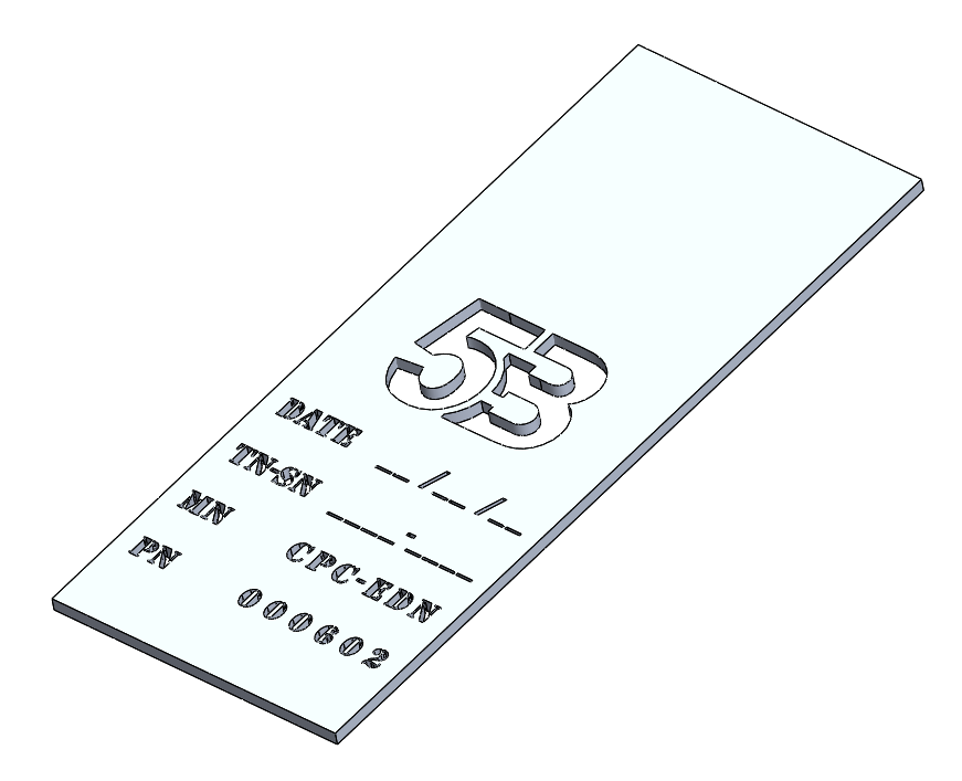 STENCIL BEAM PN000602 CPC - EDN