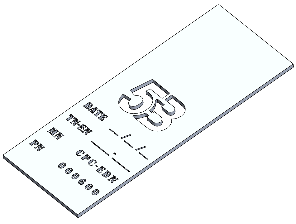 STENCIL BEAM PN000600 CPC - EDN