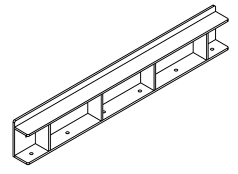 MOULD END H233mm