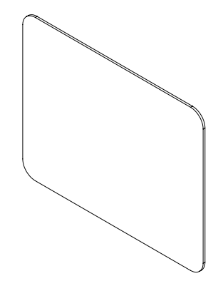 DATA PLATE WINGMAN 115X90 SS G316