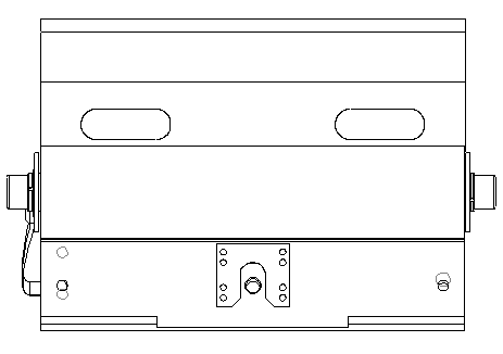HINGE BOTTOM MID SINGLE LEAF