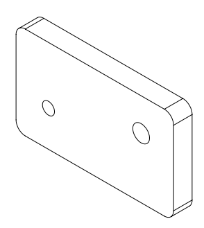 PLATE 170x100x20 MILD STEEL