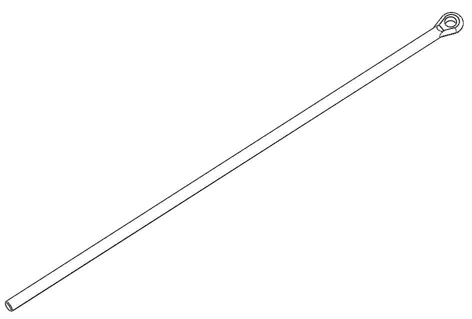 EYE FLAT THREAD M12 EXTENDED - SS G316