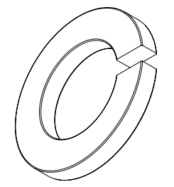 WASHER M20 SPLIT HDG