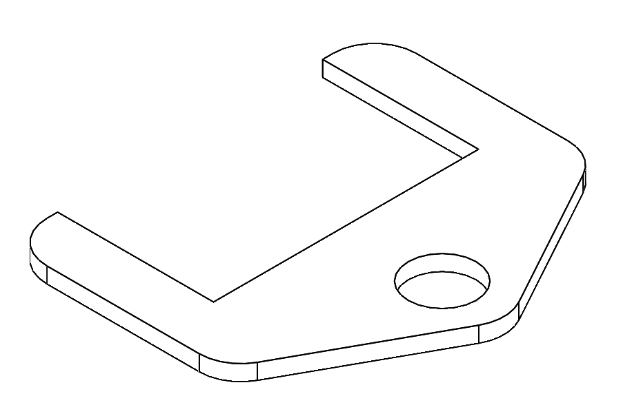 BRACKET U CRIMP HOLDER
