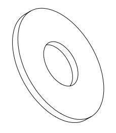 WASHER M12 x 24 FLAT 2.5mm SS G304
