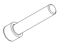 BOLT M12X55 HEX SOCKET HEAD SS G304