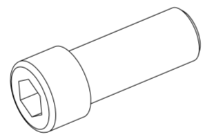 BOLT M12x30 HEX SOCKET HEAD SS G304
