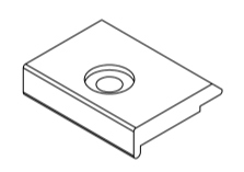 MODULE CLAMP END FRONT