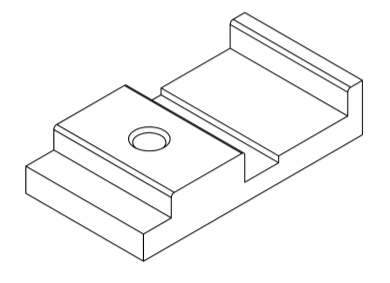 MODULE CLAMP END BACK